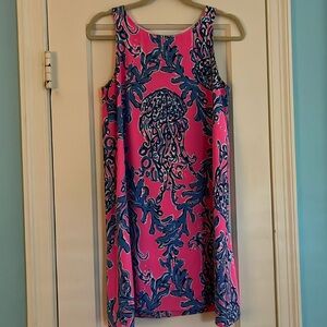 Lilly Pulitzer Silk Jellyfish Shift Dress